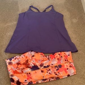 Womens Tek Gear yoga outfit NEW